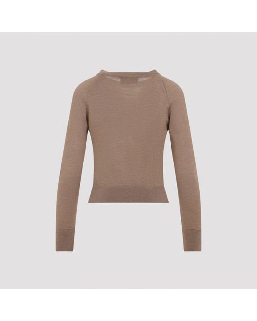 Simone Rocha Brown Klassischer Pullover