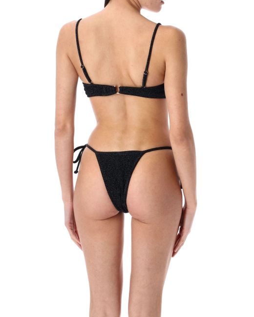Reina Olga Black Carioca Bikini Bottom