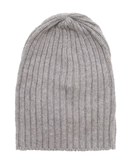 Fedeli Gray Beanie Knitted