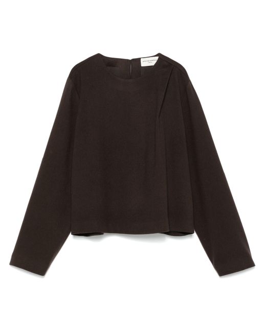 Officine Generale Black Francky Bluse