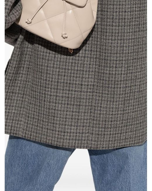 Tory Burch Natural Kira Backpacks & Travels White