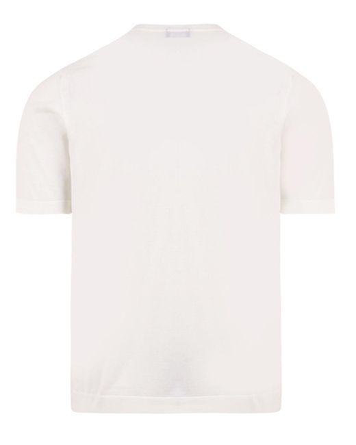 Drumohr T Shirts En Polos in het White voor heren
