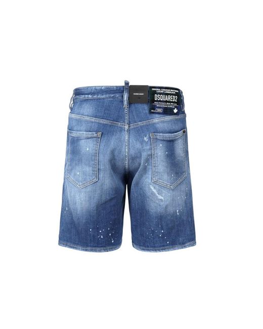 DSquared² Blue 25Ss 스트레이트 팬츠 for men