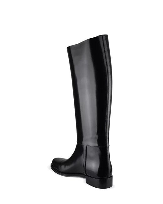Saint Laurent Black Julia Boots