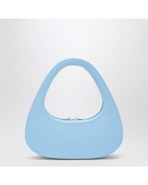 Coperni Blue Micro Baguette Swipe Bag Light