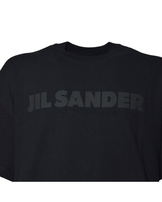 Jil Sander Black T-Shirts und Polos