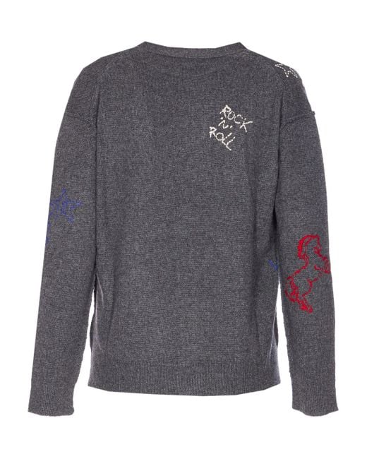 Zadig & Voltaire Gray Mirkaz Ws West Graph