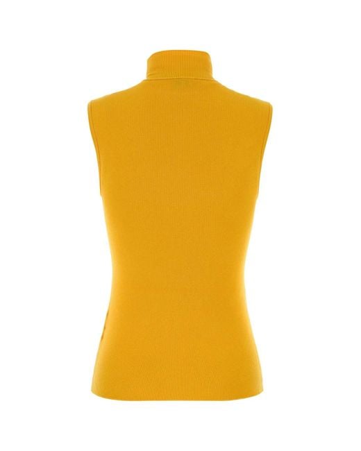 Loewe Yellow Sleeveless Top