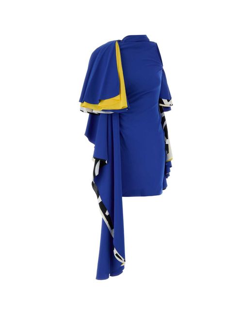 Loewe Blue Cady Dress