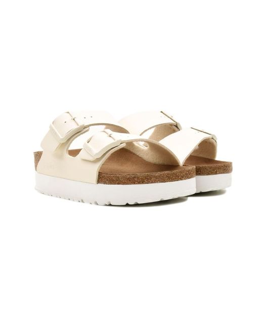 Birkenstock White Sandals