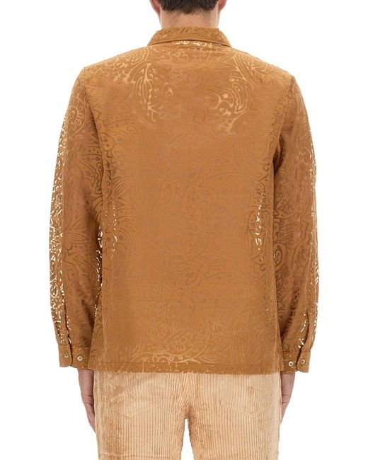 Séfr Brown Maui Shirt for men