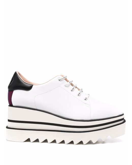 Stella McCartney White Elyse Sneakers 80Mm