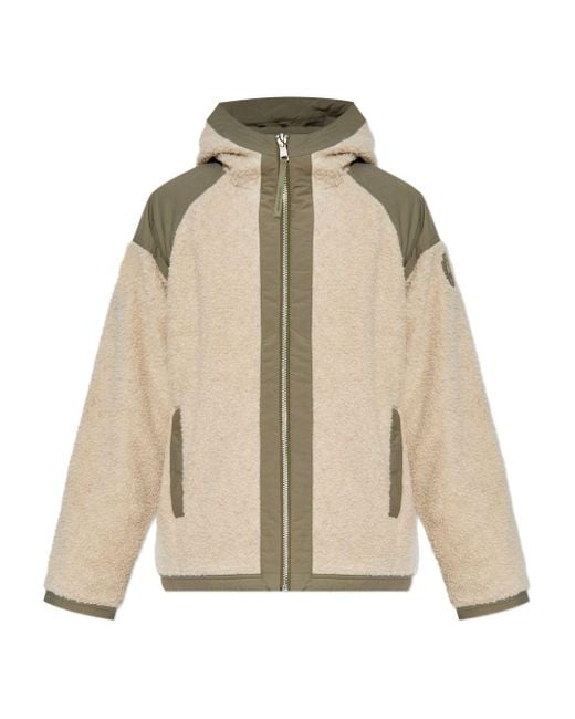 Canada Goose Wool Blend Omkeerbare Bomberjack in het Natural