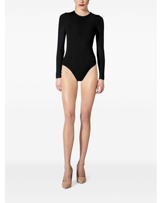 Wolford Black Berlin Bodysuit