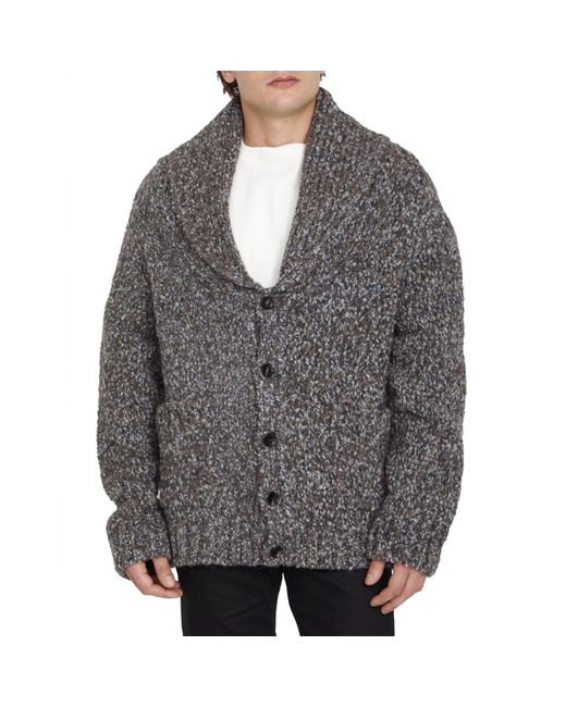 Bottega Veneta Gray Cardigans for men