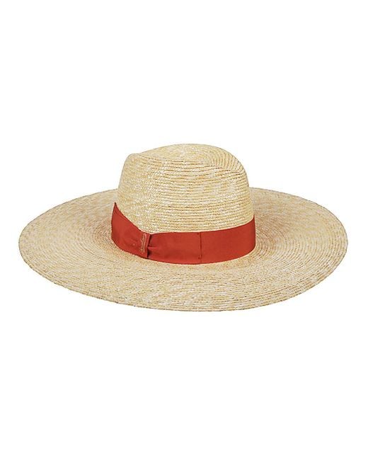 Borsalino Sophie Straw Hat in het Natural