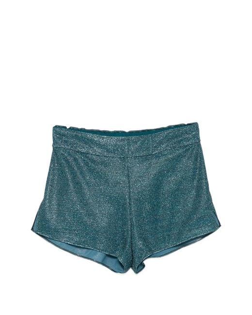 Oseree Brown Lumière Shimmer Shorts