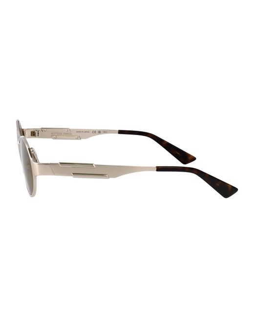 Bottega Veneta Green Metal Sunglasses