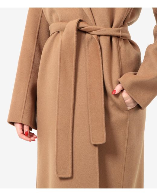 Max Mara Coats Camel in het Natural