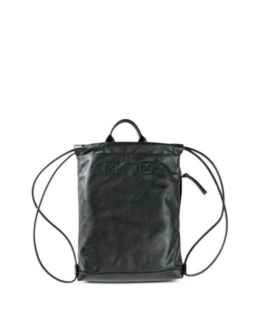 Givenchy Black Antigona Stamped Medium Drawstring Backpack