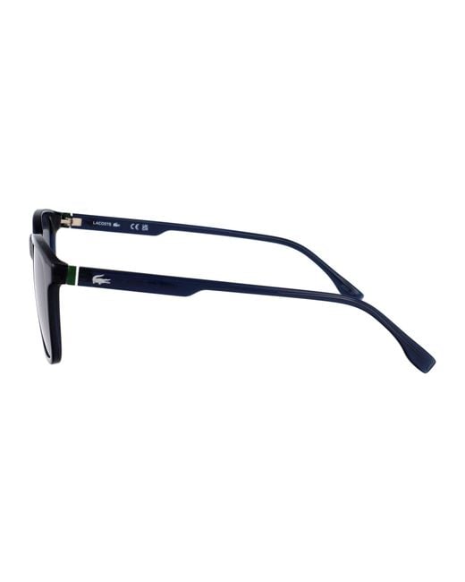 Lacoste Blue Rectangular Sunglasses L6029 S 410 for men