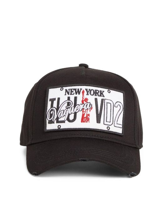 DSquared² Black Vaquera Baseballkappe
