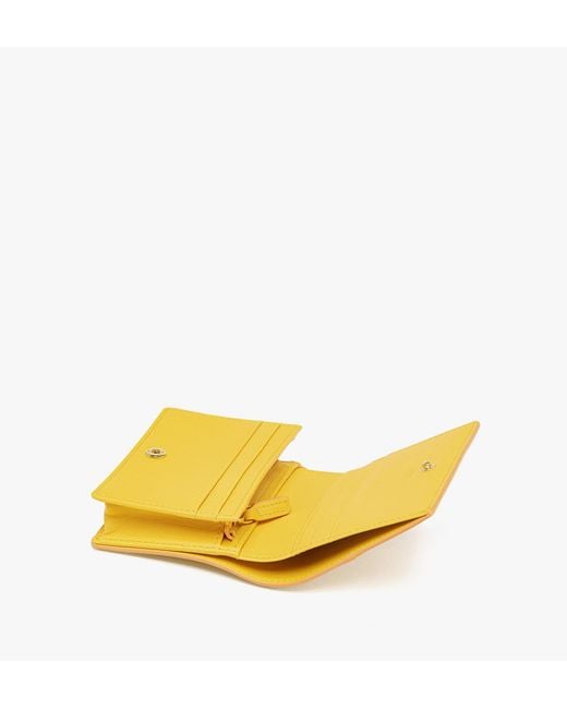 MCM Yellow Wallets