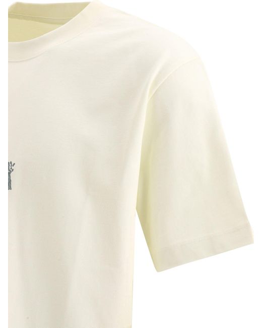 Maglietta "shortsleeve graphic" di Roa in White da Uomo