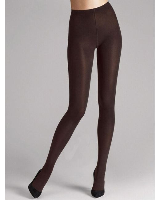 Wolford Brown Collant und Mat undurchsichtig 80