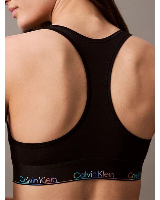 Calvin Klein Black Brassière Icon Cotton Modal Pride