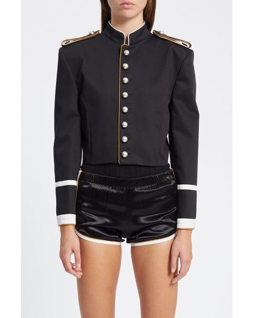 Ann Demeulemeester Black Bine Marsina Jacket