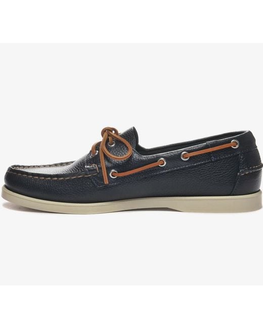 Sebago Blue Portland Martellato