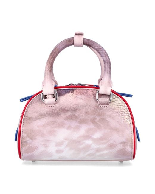 DIESEL Pink 1Dr Dome Crossbody Bag