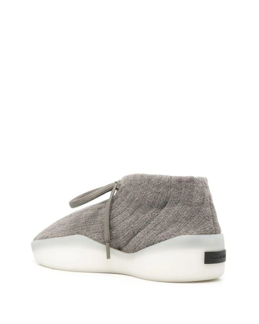 Fear Of God Gray Knit Runner Shoes for men
