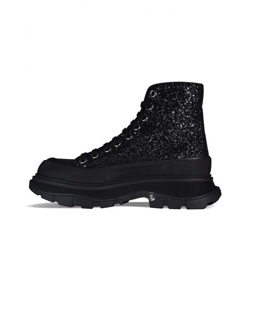 McQueen Black Sneakers Tread Slick