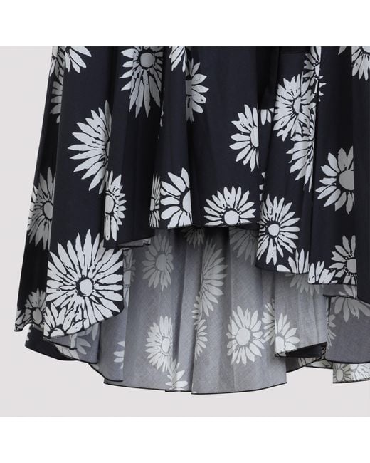 Lanvin Geplooide Jurk in het Black