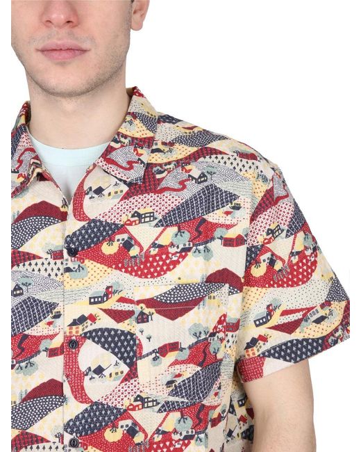 YMC Red Malick Shirt for men