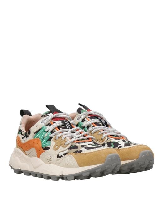 Flower Mountain Pink Sneakers