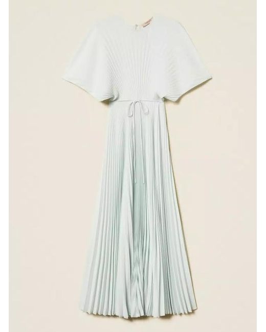 Twinset Natural Long Dress