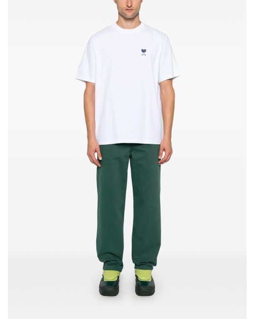 Arte' Green Arte Round Pocket Embroidery Jeans for men