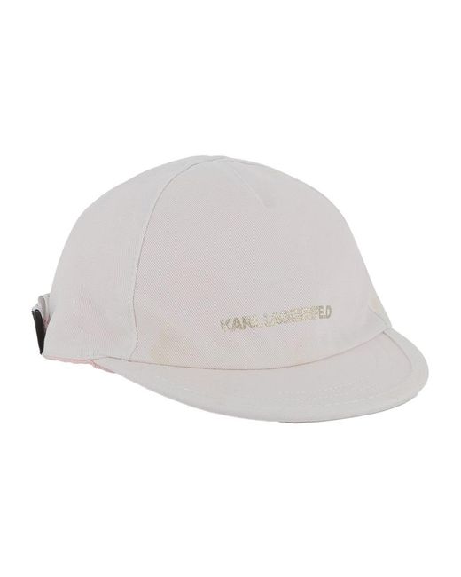 Karl Lagerfeld Pink Hat