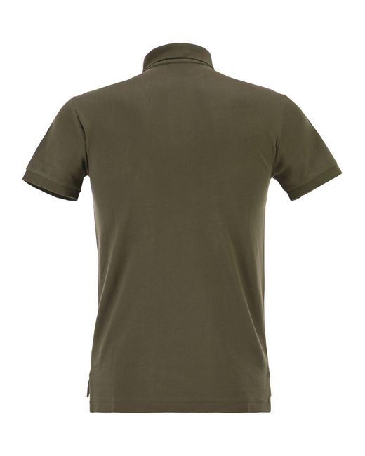 Polo Ralph Lauren Green Slim Fit Pique Polo Shirt for men
