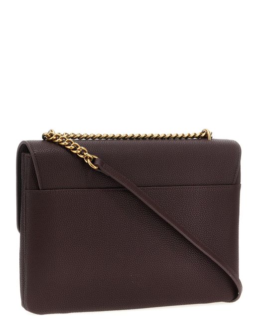 Pinko Brown 'Love One Soft' Large Crossbody Bag