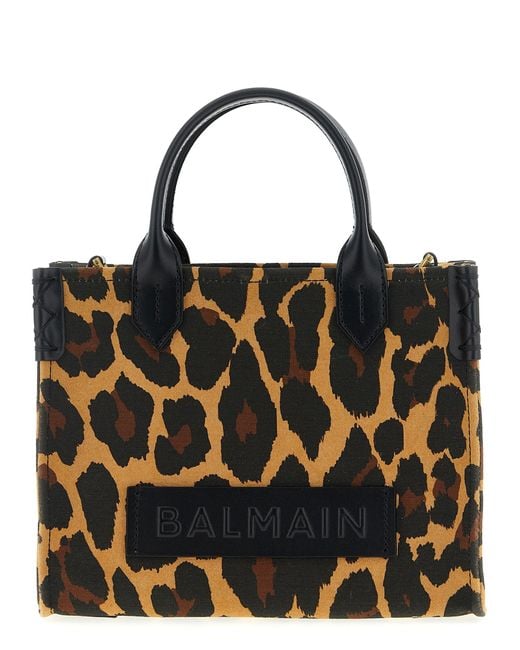Pequeña bolsa de compras 'B Ejército' Balmain de color Black