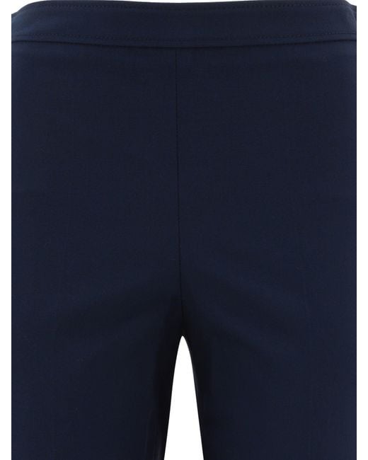 Capri pantalon avec monili Brunello Cucinelli en coloris Blue