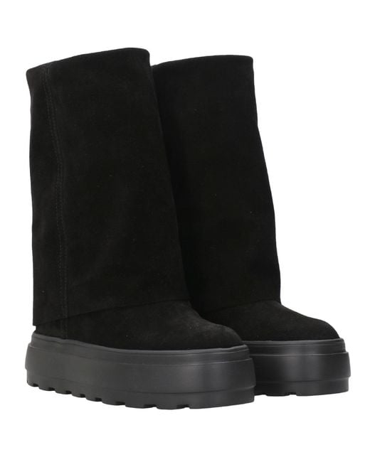 Casadei Black High Boots