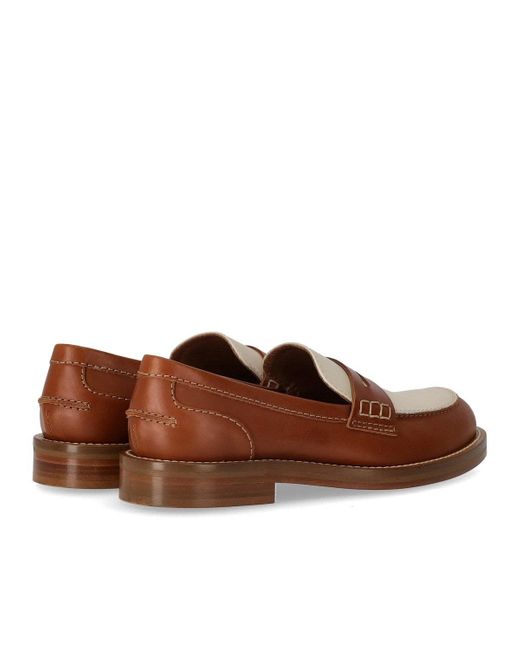 Guglielmo Rotta Brown Pip Loafer