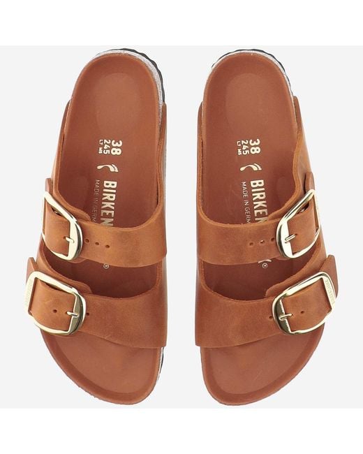 Birkenstock Brown Arizona Big Buckle Sandals