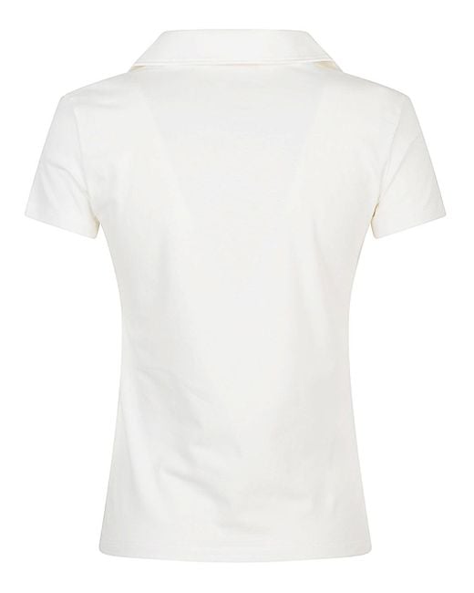 Base London White T-Shirts And Polos