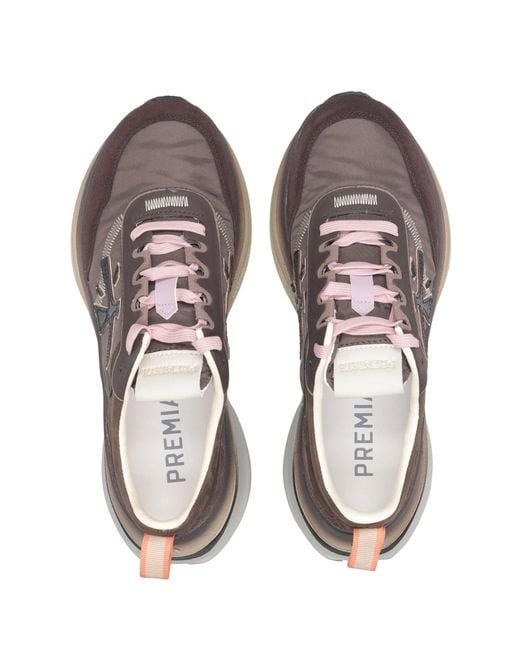 Premiata Brown Sneakers